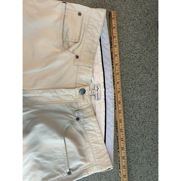 Peter Millar Collection Khaki Pants Size Mens 35 Pima Cotton Golf Athleisure - Picture 3 of 15